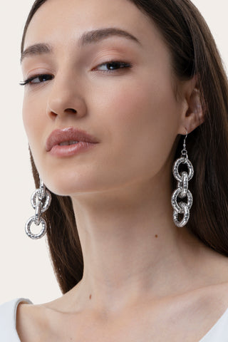 ORECCHINI CATENA SERPENTE