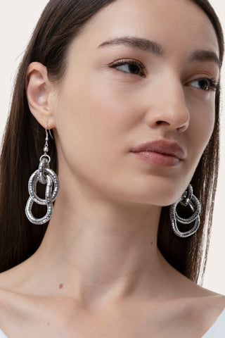 ORECCHINI INTRECCIO SERPENTE