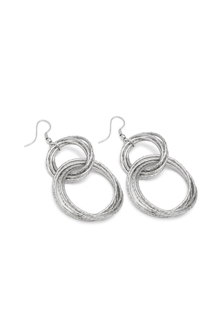 ORECCHINI CATENA CERCHI