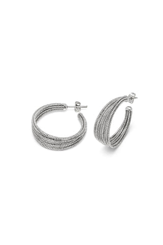 ORECCHINI C-HOOP LUMINOSI