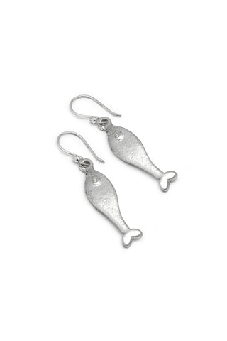 ORECCHINI PESCE SILVER