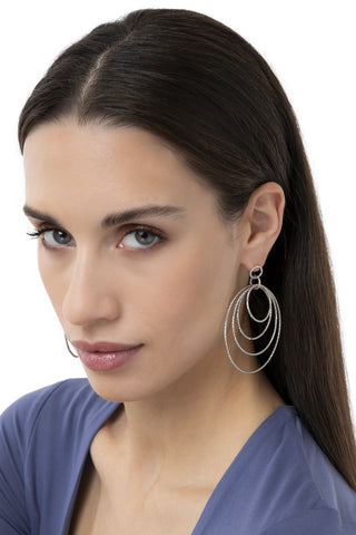 ORECCHINI CERCHI CONCENTRICI