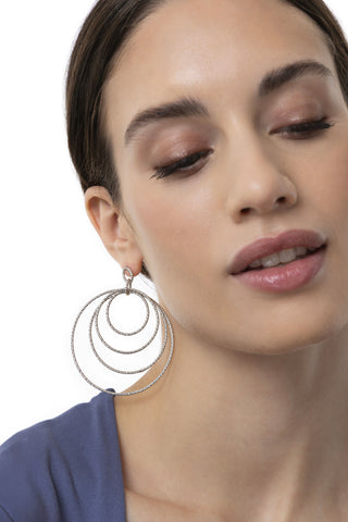 ORECCHINI CERCHI CONCENTRICI