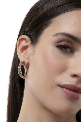 ORECCHINI C HOOP 3 FILI