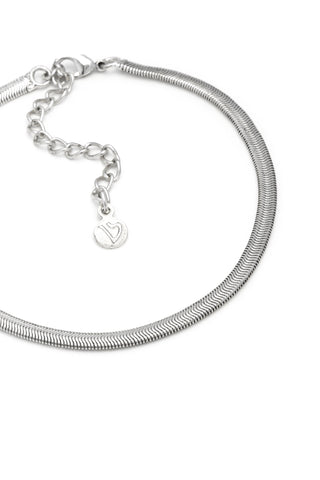 CAVIGLIERA SERPENTE SILVER