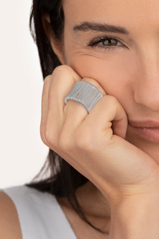 ANELLO FASCIA INTRECCIATO