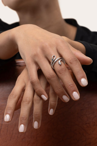 ANELLO SERPENTE LISCIO