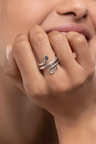 ANELLO SERPENTE LISCIO