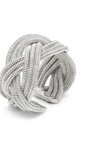 ANELLO FASCIA TRECCIA MOLLA