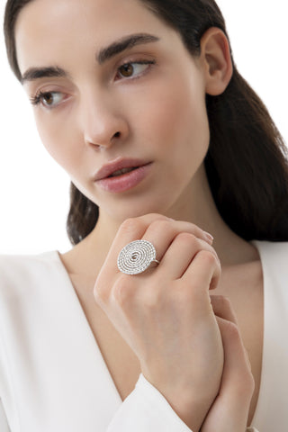ANELLO DONNA CON SPIRALE REGOLABILE