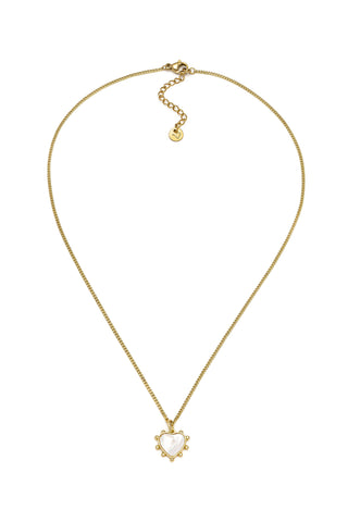 COLLANA CUORE MADREPERLA