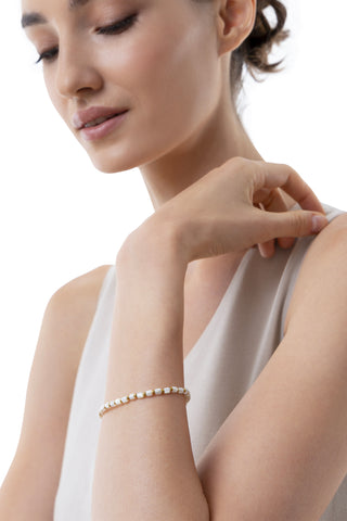 BRACCIALE ELASTICO CILINDRI SFERE