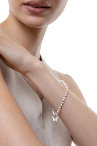 BRACCIALE ELASTICO FARFALLA