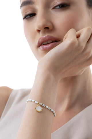 BRACCIALE ELASTICO CONCHIGLIA