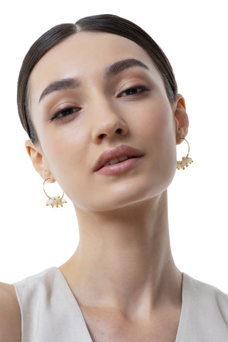 ORECCHINI CERCHI MOGRA