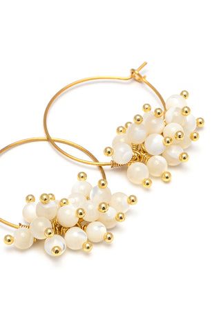 ORECCHINI CERCHI MOGRA