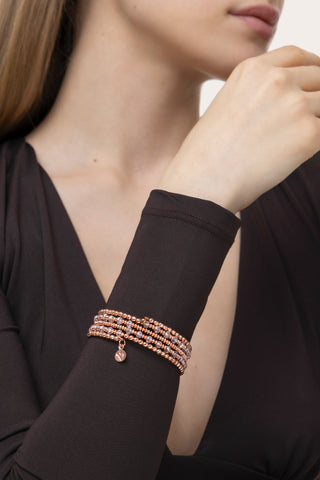 BRACCIALE MOLLA CRISTALLI