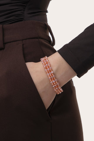 BRACCIALE ELASTICO FASCIA CRISTALLI