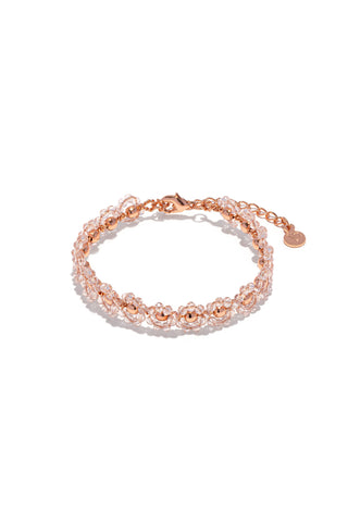 BRACCIALE FIORI DI CRISTALLI