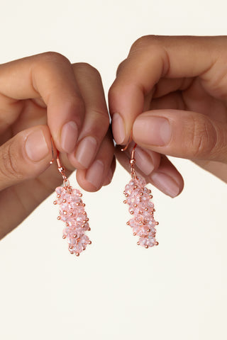 ORECCHINI MOGRA CRISTALLI