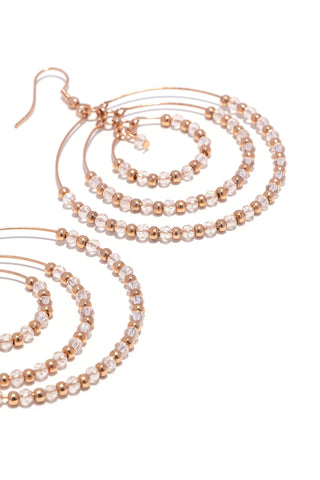 ORECCHINI MULTICERCHIO CRISTALLI