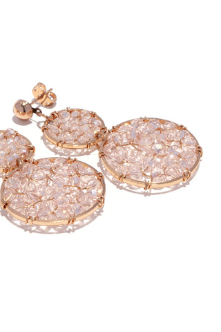 ORECCHINI TONDI CRISTALLI