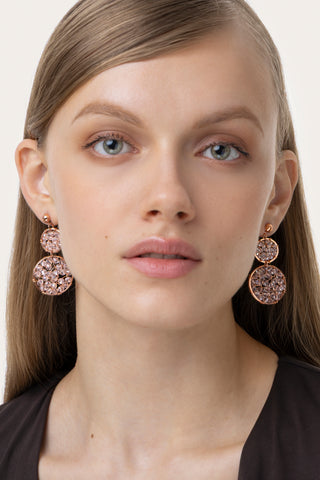 ORECCHINI TONDI CRISTALLI