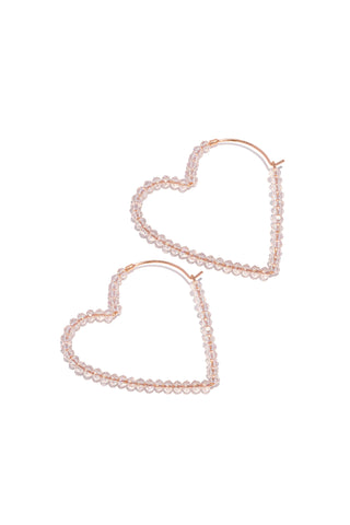 ORECCHINI CUORE CRISTALLI