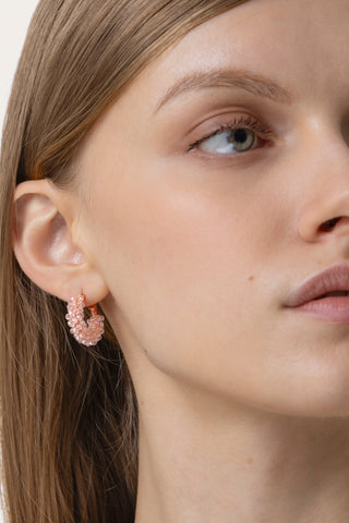 ORECCHINI CERCHIETTI CRISTALLI