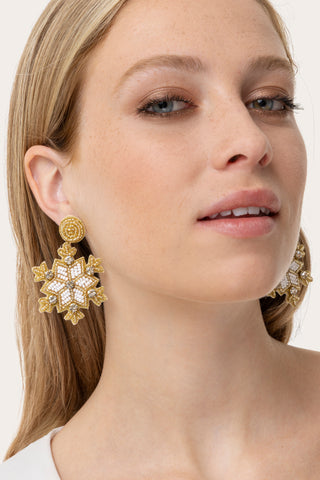 ORECCHINI FIOCCHI DI NEVE