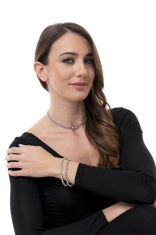 WOMEN'S ROUND ZIRCONIA BRACELET