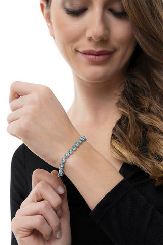 WOMEN'S ROUND ZIRCONIA BRACELET