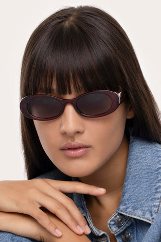 OCCHIALI DA SOLE LOS ANGELES BORGOGNA