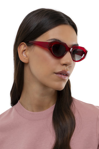 LAGOS RED SUNGLASSES