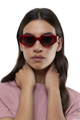 LAGOS RED SUNGLASSES