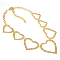NECKLACE HEARTS SILHOUETTE