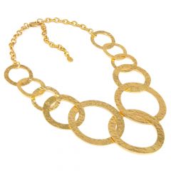 NECKLACE CIRCLES SILHOUETTE