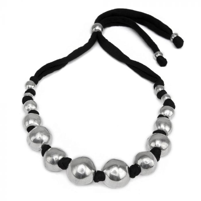 JERSEY NECKLACE SPHERES