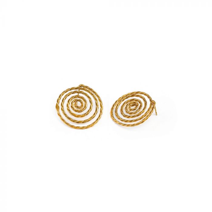 EARRINGS TORCHON SPIRAL