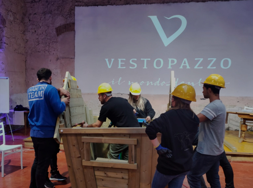 VESTOPAZZO: A TEAM BUILDING DAY